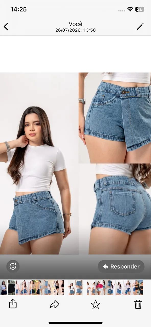 Shorts saias - Foto 2
