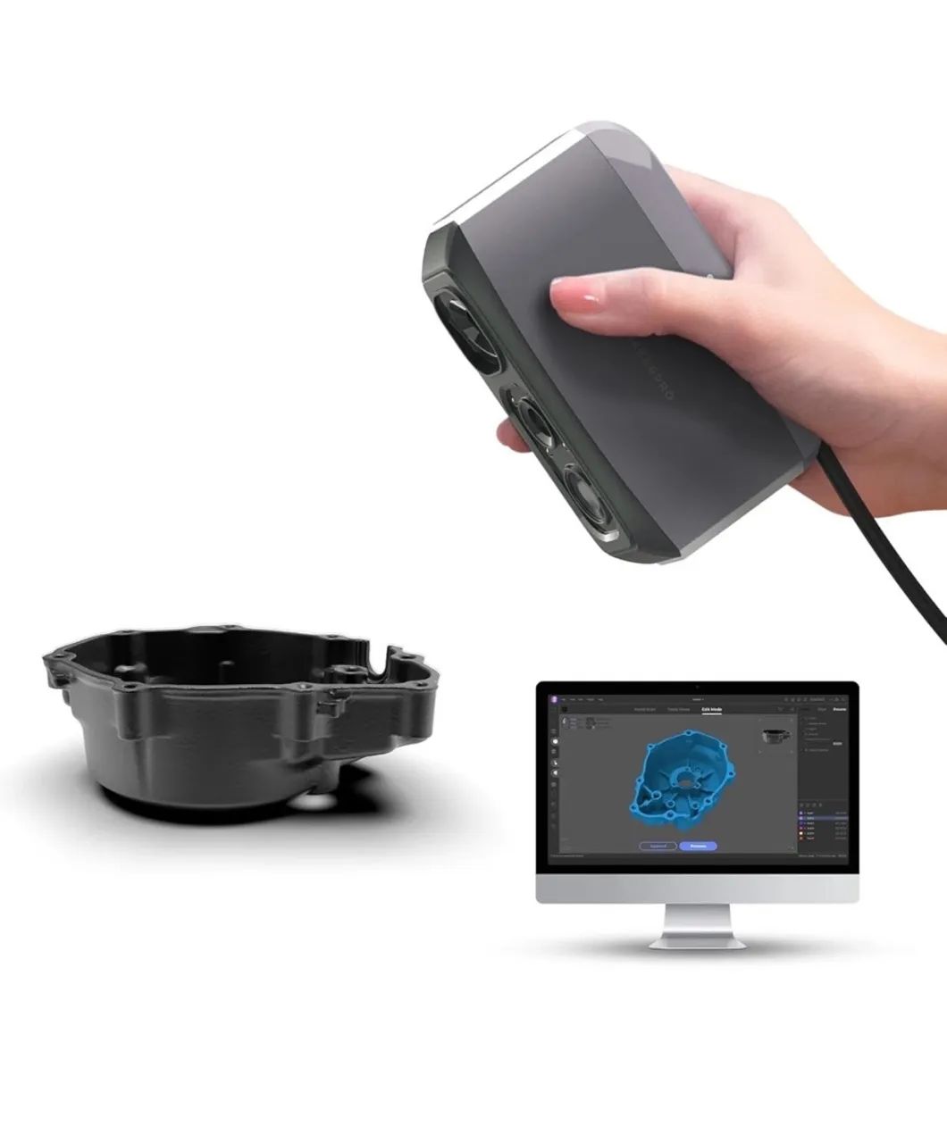Scanner 3D makerpro impressora 3D designer  - Foto 2