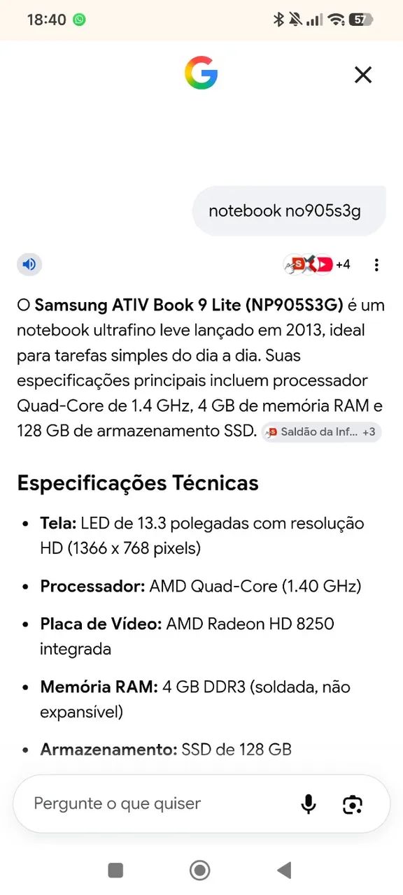 Notebook Samsung Ativ Book 9 Lite - Foto 5