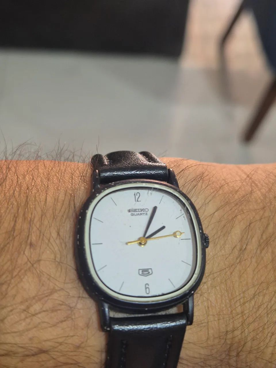 Relógio SEIKO 5 QUARTZ VINTAGE   -   ÓTIMO ESTADO - Foto 3