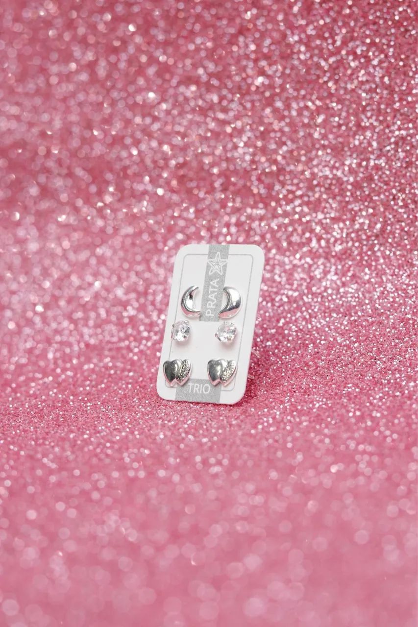 Brincos em prata 925 - Foto 3