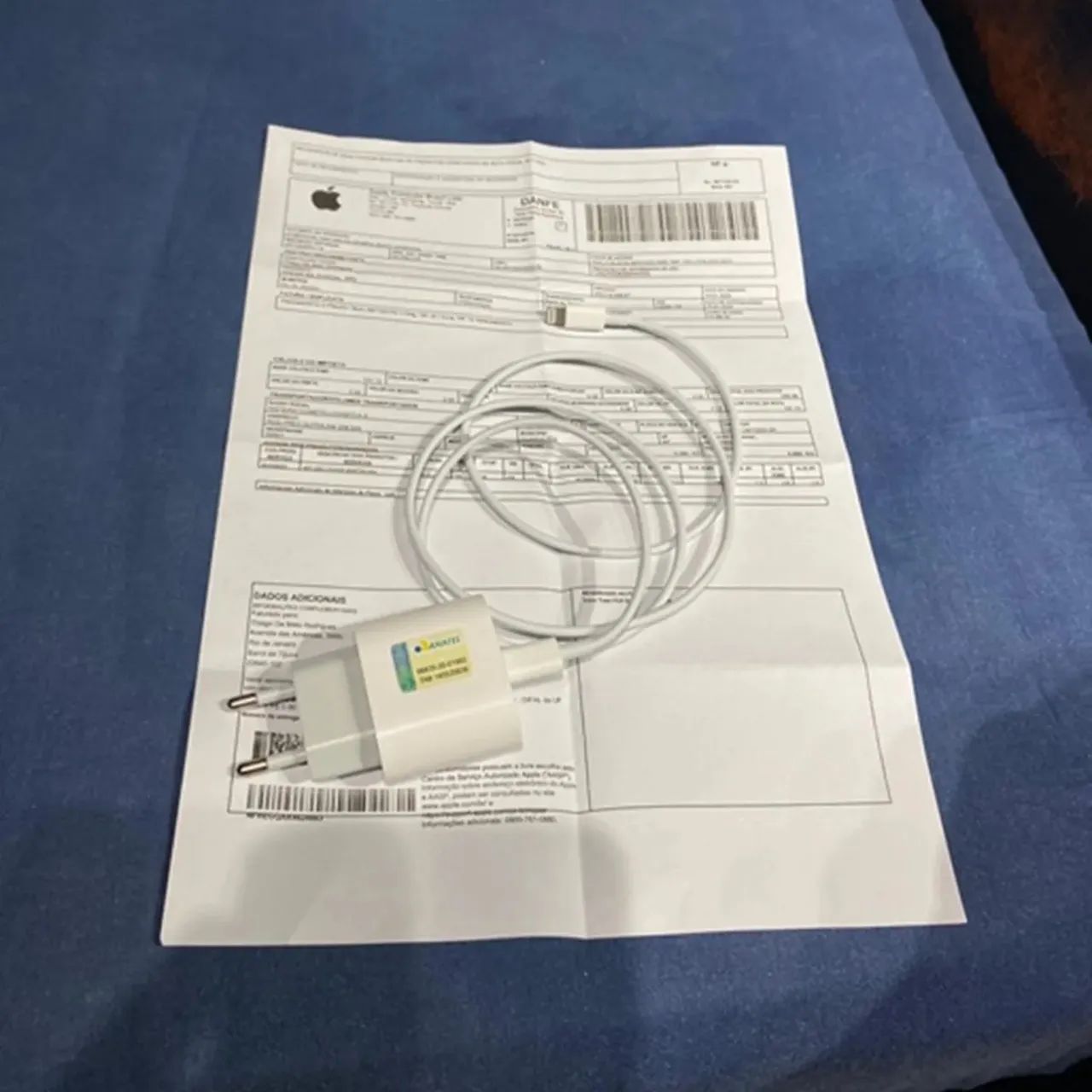 carregador apple original completo conector lightning  - Foto 2