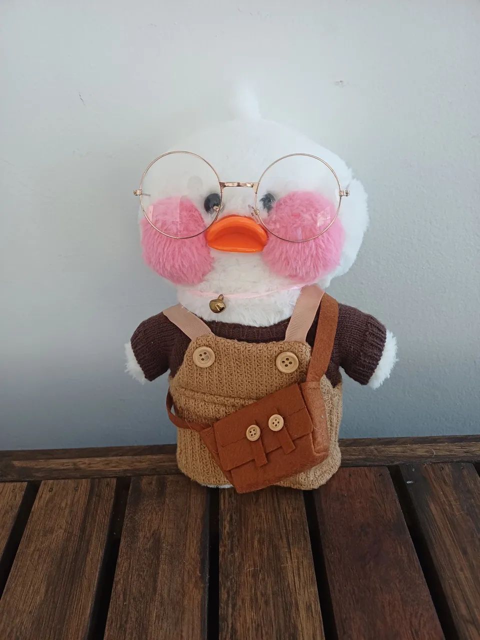 Paper duck de pelucia + acessorios.