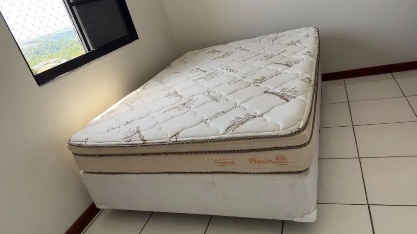 Cama box casal bamboo