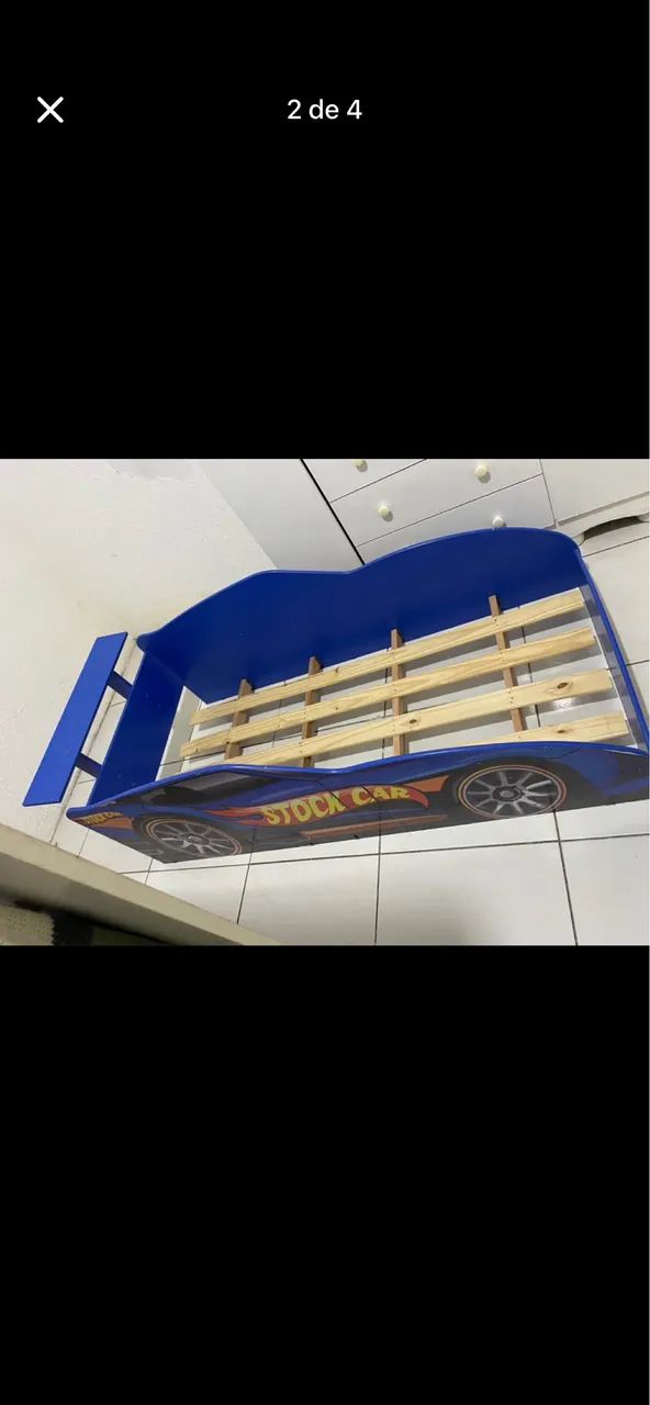 Cama infantil carro 