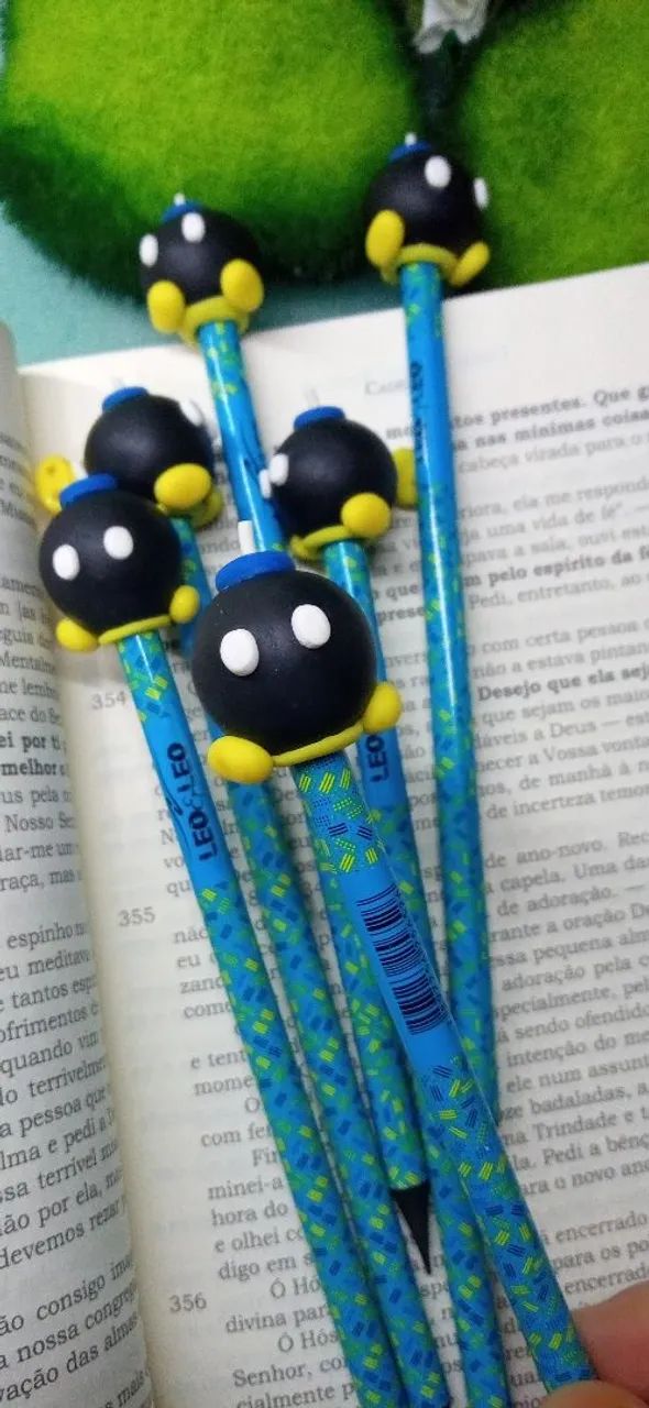 Ponteiras de lápis em Biscuit  - Foto 3