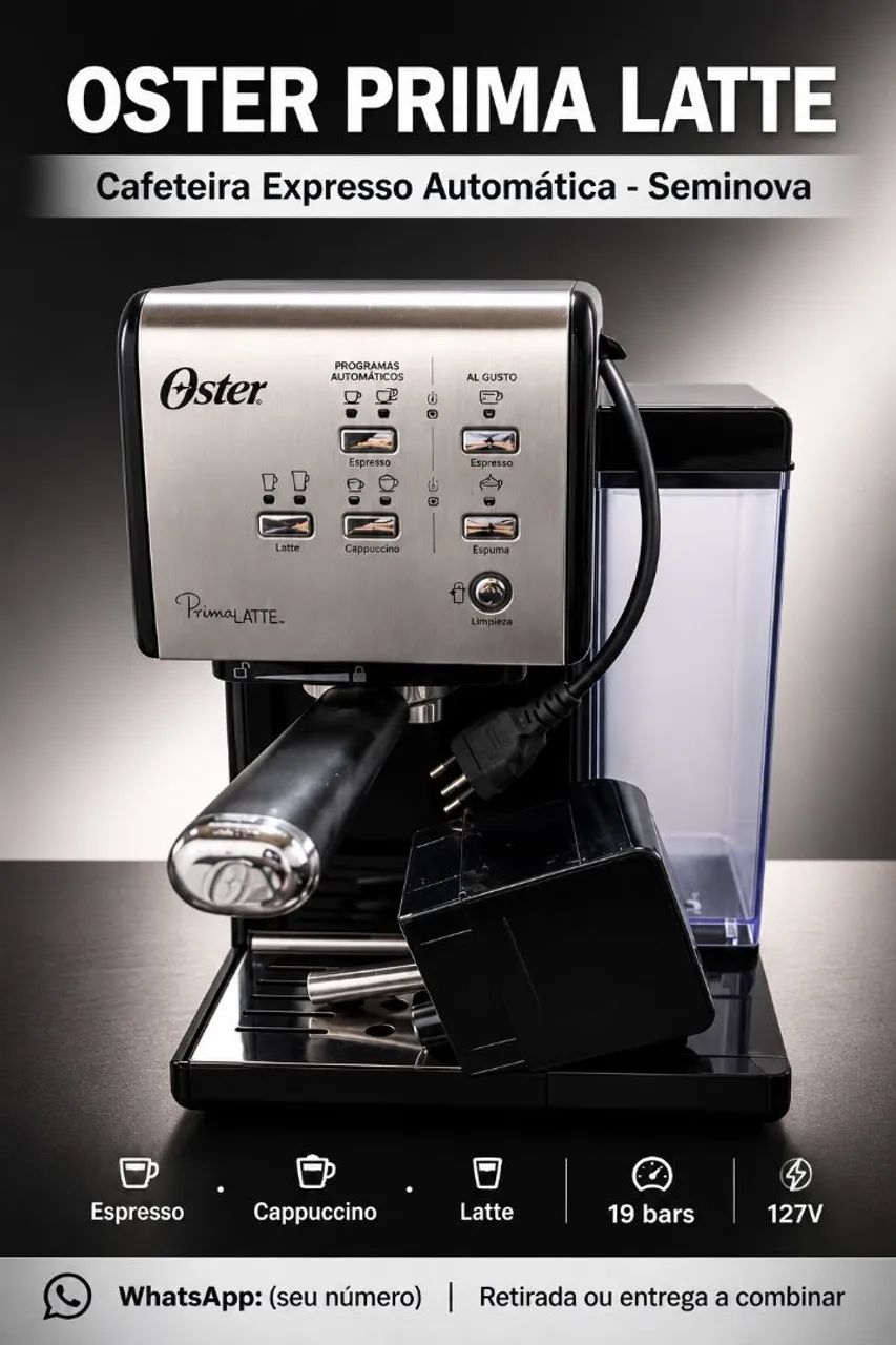 Cafeteira expresso automático 