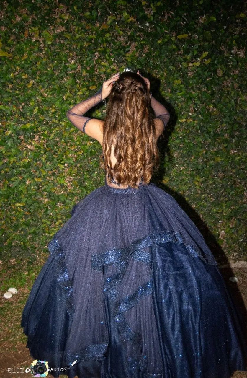 Vestido de debutante com saiote - Foto 2