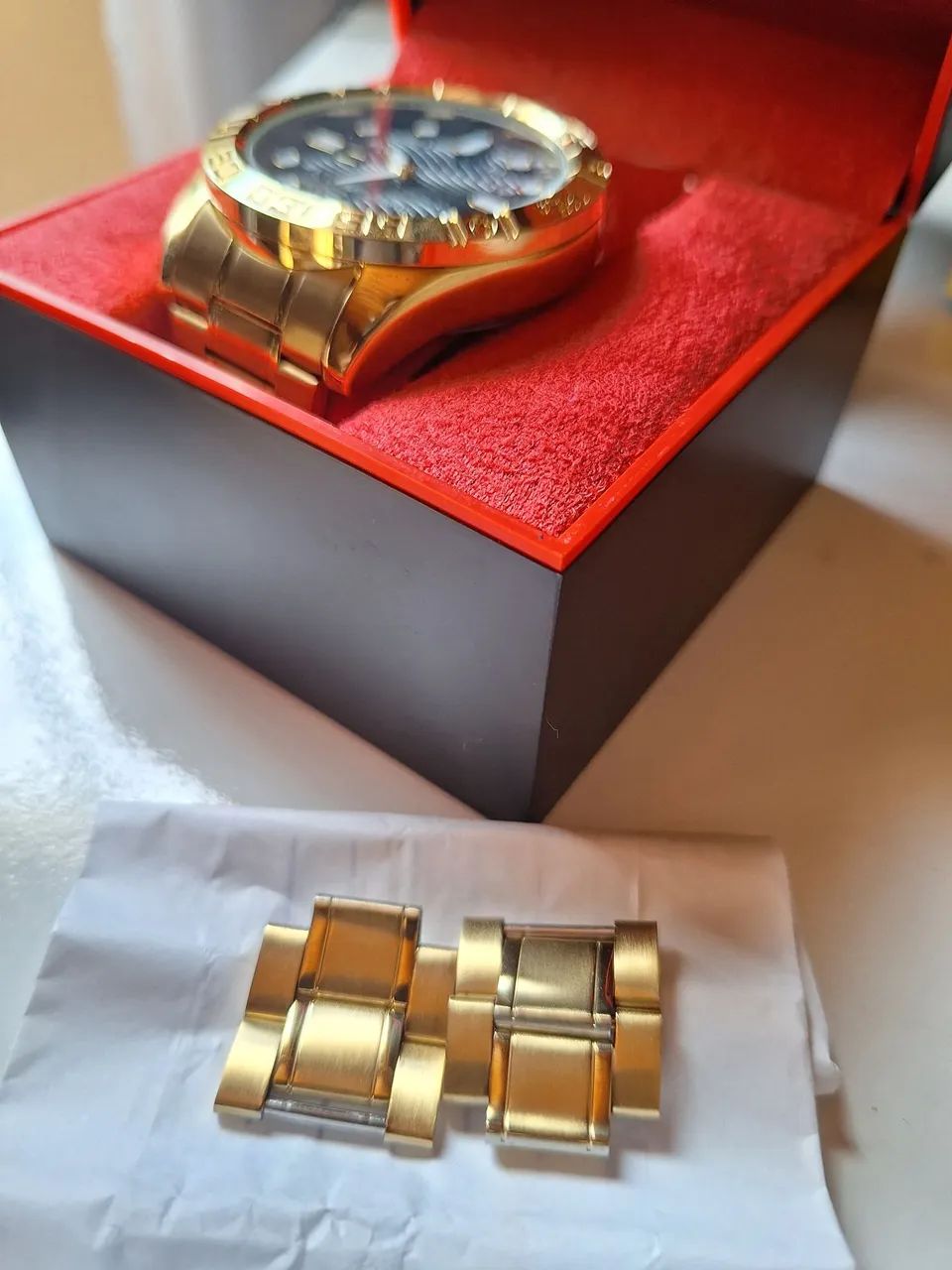 Relógio vendo ou troco - Foto 5