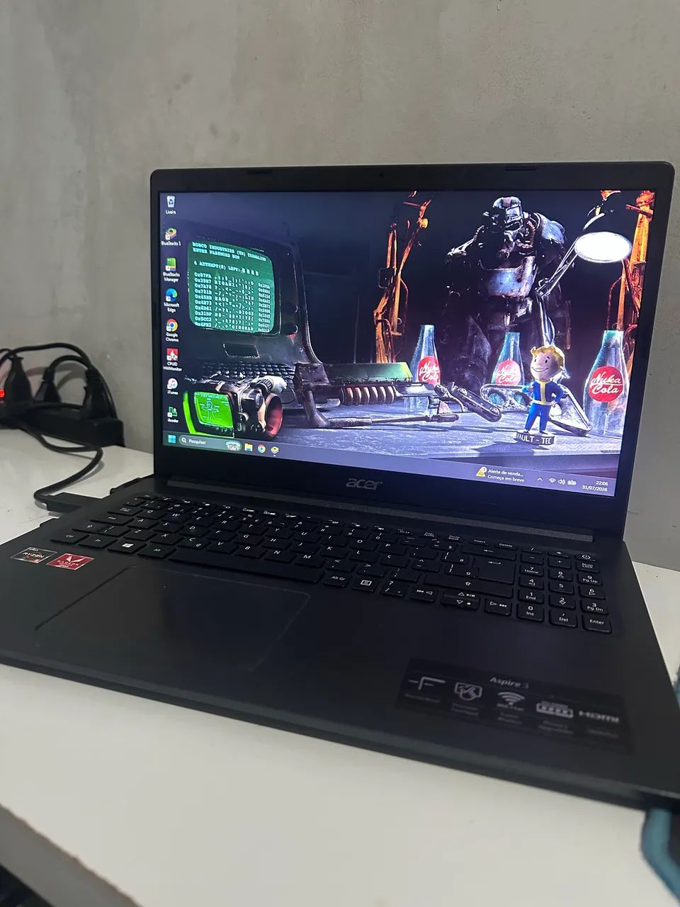 Notebook Acer Aspire 3 Ryzen 3500u - 12 GB Ram