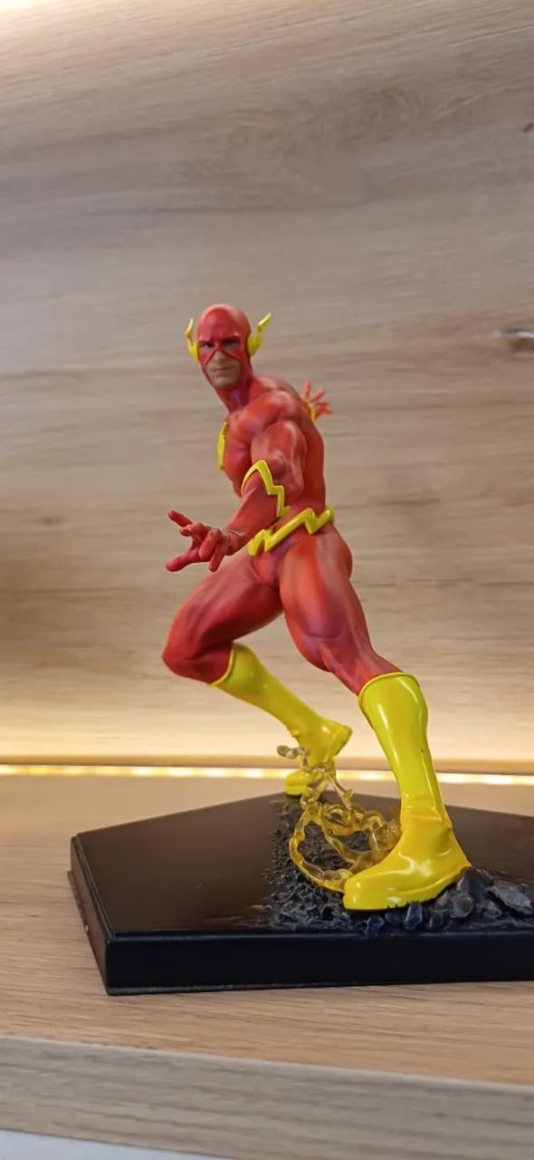 The Flash Art Scale 1/10 - Iron Studios - Dc Comics Serie #3 IVAN REIS ( CAIXA ARTE)  - Foto 3