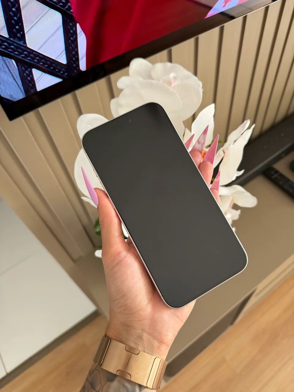 iPhone 16 Plus 128gb Branco IMPECÁVEL  - Foto 5