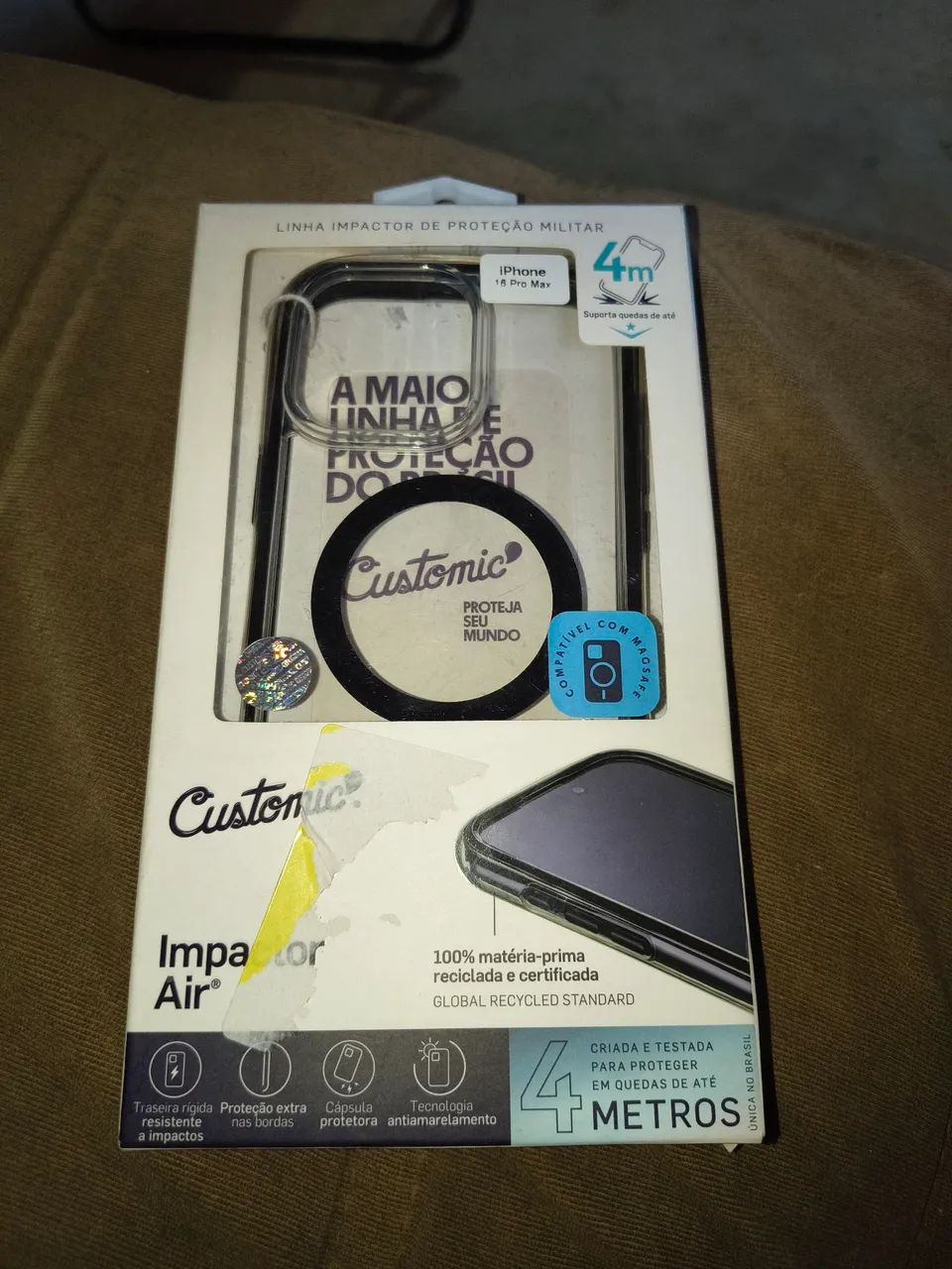Capa de celular iPhone 16 pro max