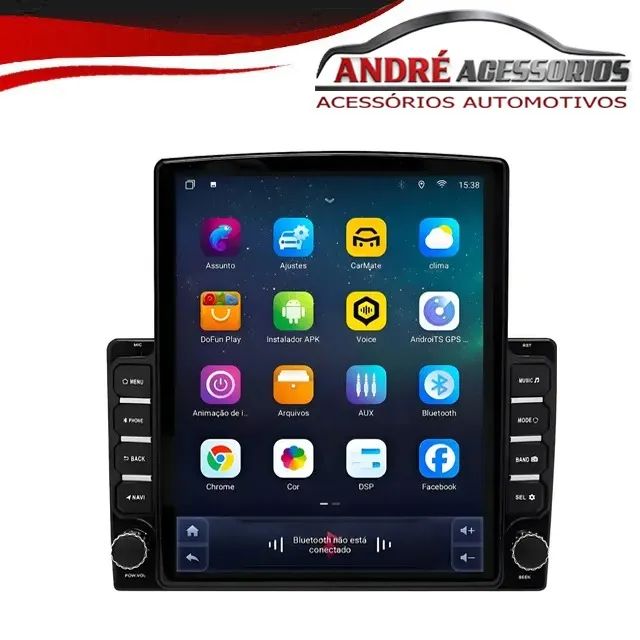 Multimídia Modelo Tesla 9'? Polegadas Prime Android 4-64 Com Carplay