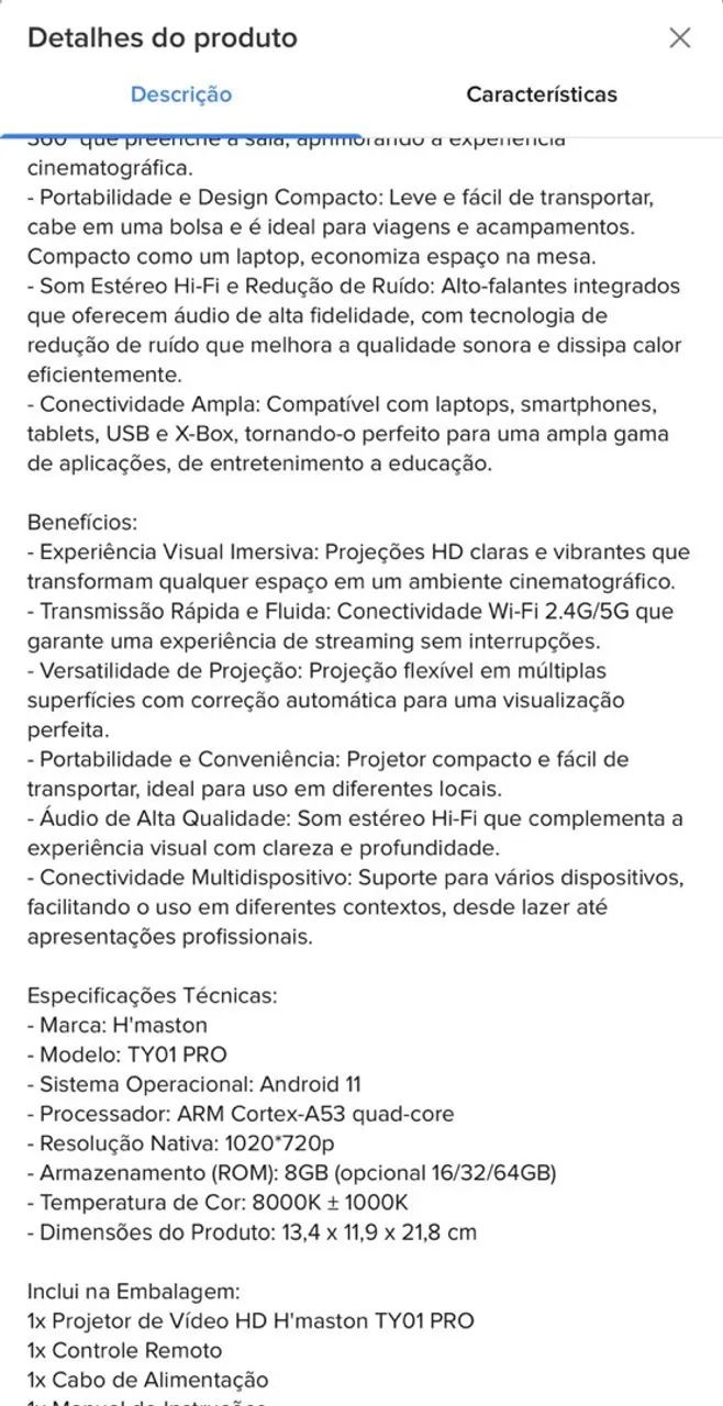 Projetor - Foto 4