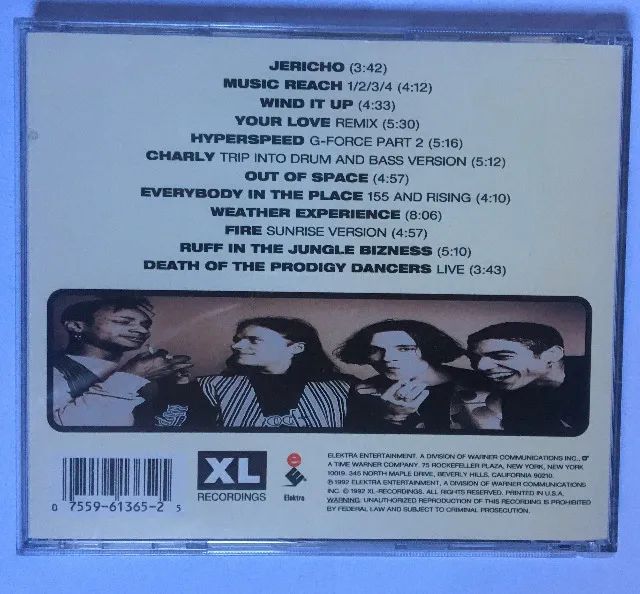 CDS The Prodigy - Experience e Music for the Jilted Generation Importados - Foto 3