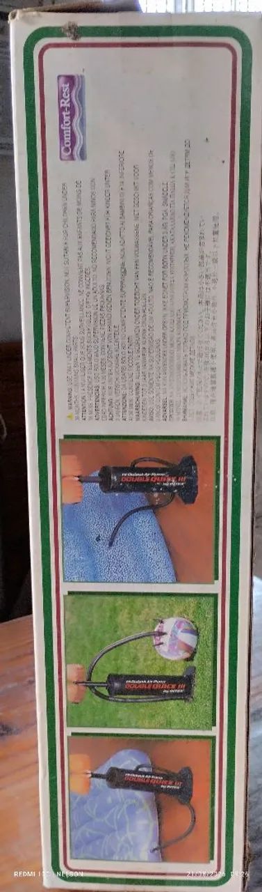 Bomba de ar INTEX Double Quick III - Foto 2