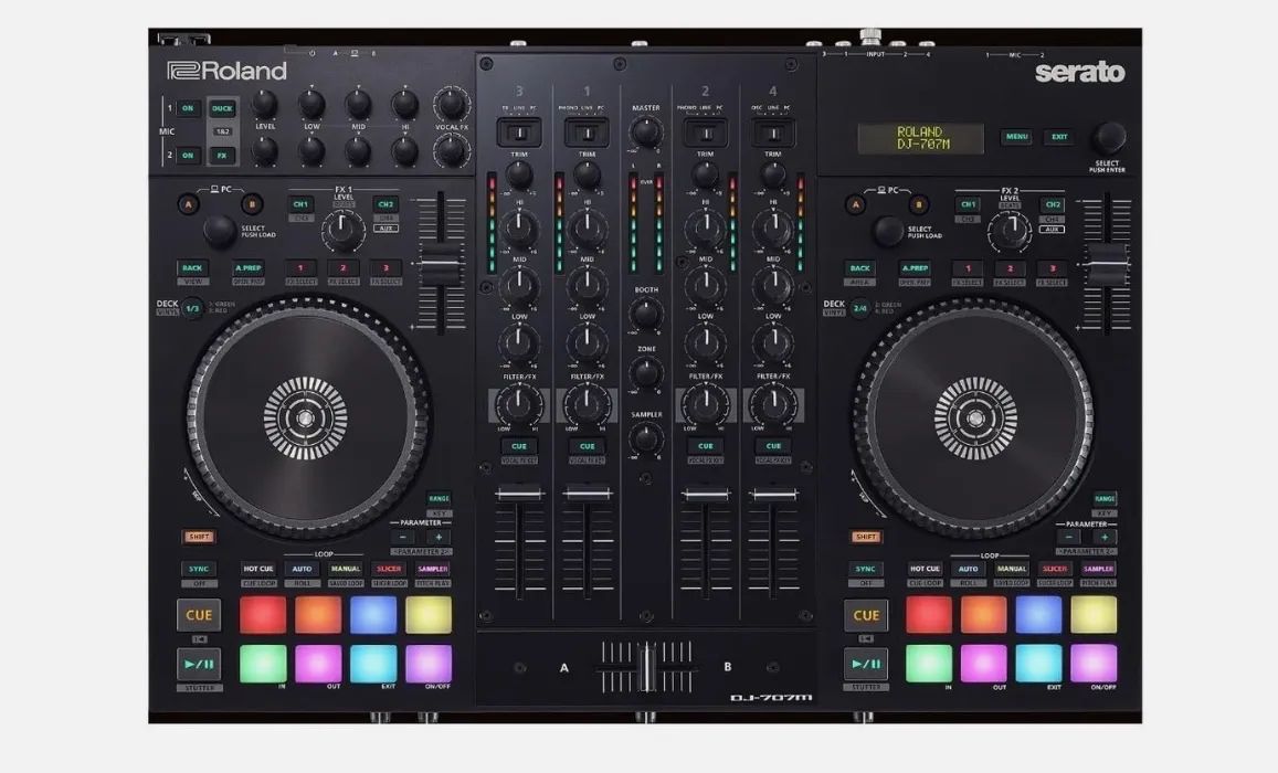 Controladora dj roland 707 m 