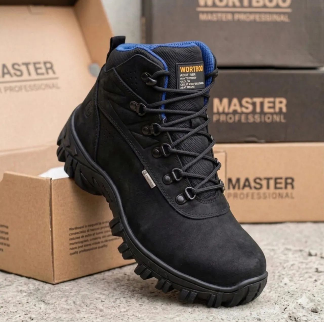 Bota PVC Trabalho Trilha 
