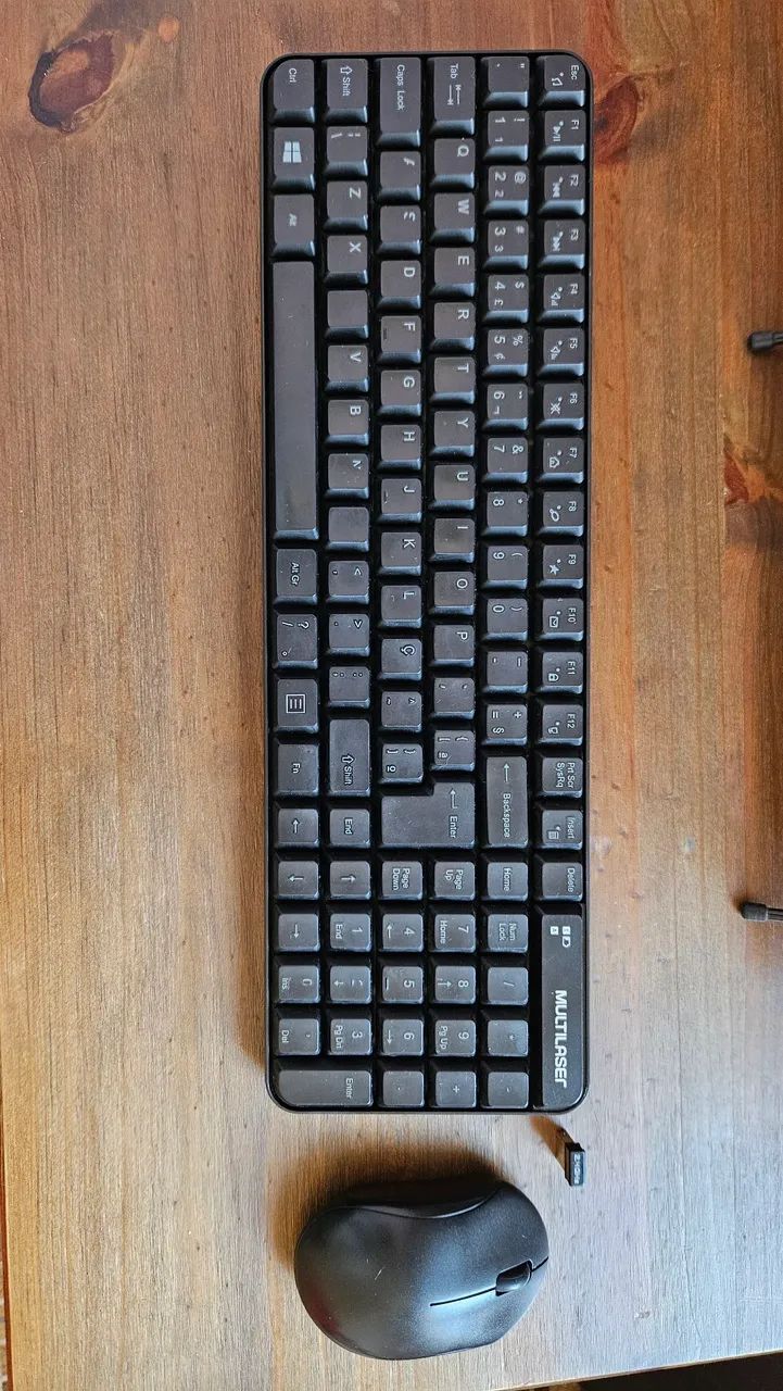 Kit Teclado e Mouse Sem Fio Multilaser + Suporte para Notebook - Foto 3