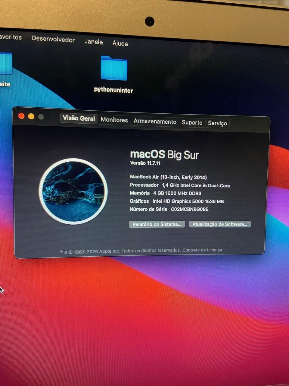 MacBook 2014 - Foto 3