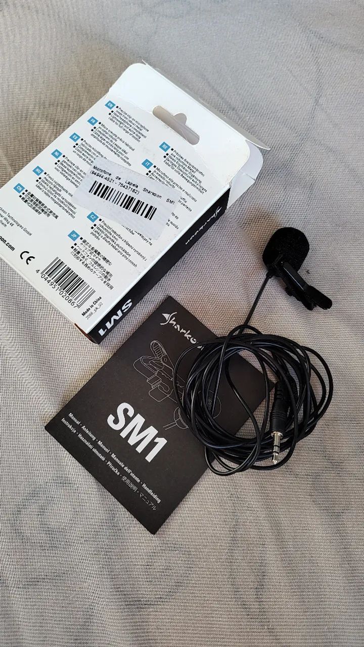 Microfone Lapela Sharkoon sm1 - Foto 2