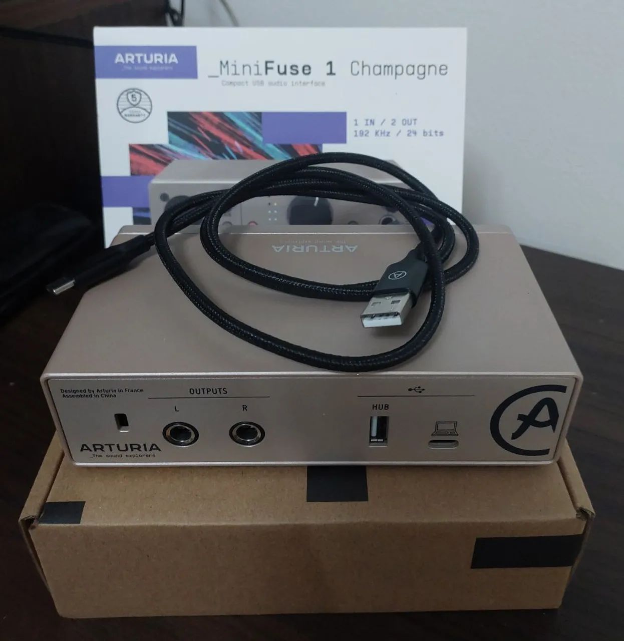 Arturia MiniFuse 1 - Interface de Áudio  - Foto 3