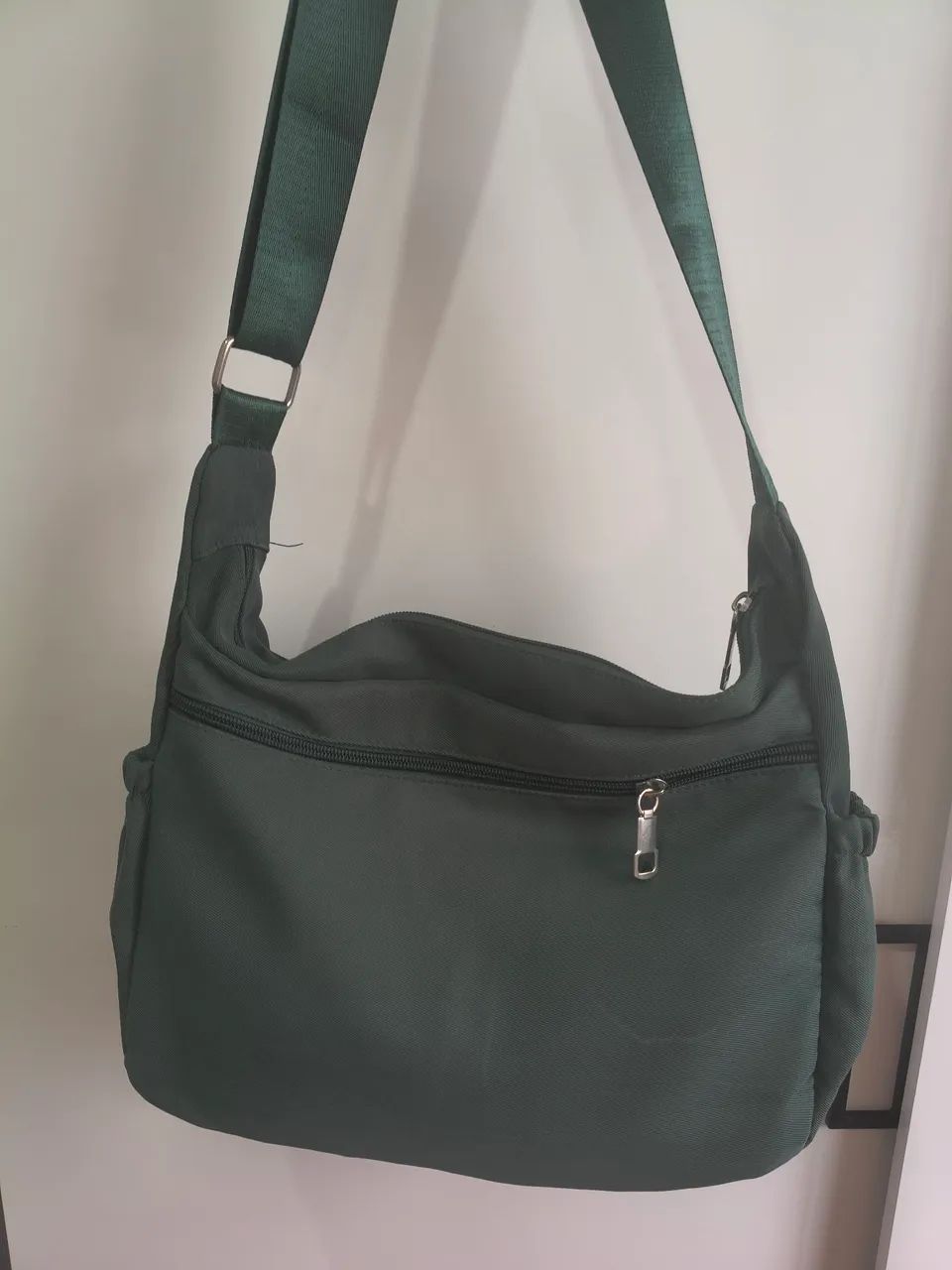 Bolsa verde transversal - Foto 4