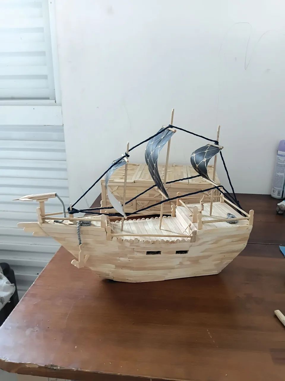 Artesanato de palitos de picolé 