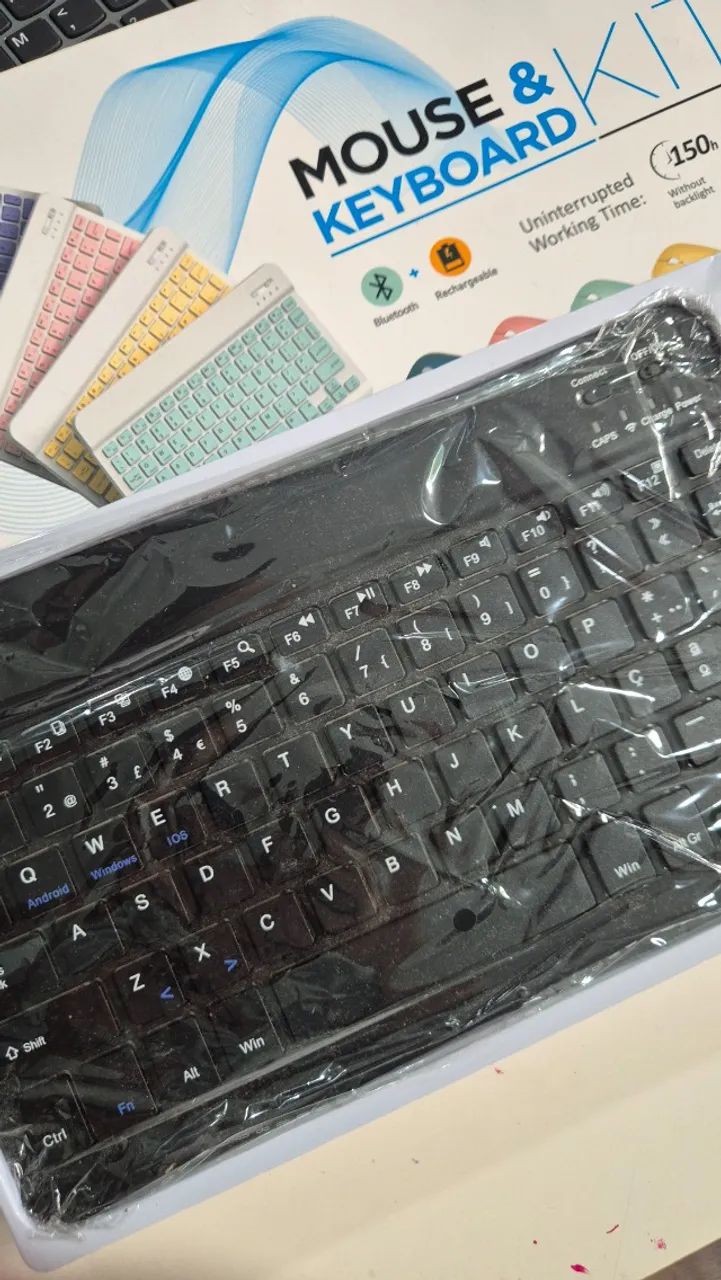 ? Transforme seu Tablet em um Notebook! Kit Teclado + Mouse