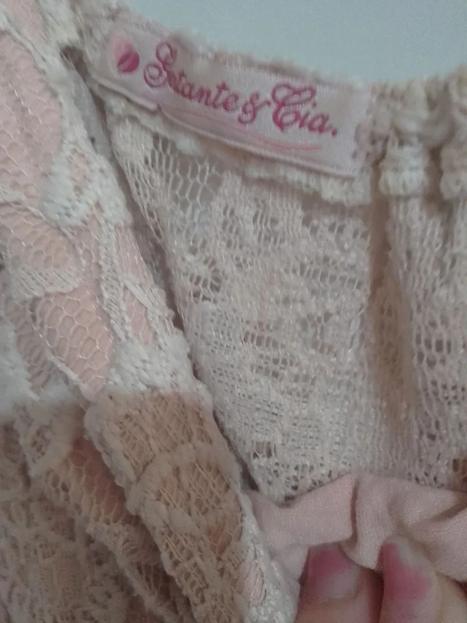 Vestido Gestante de renda - Foto 3