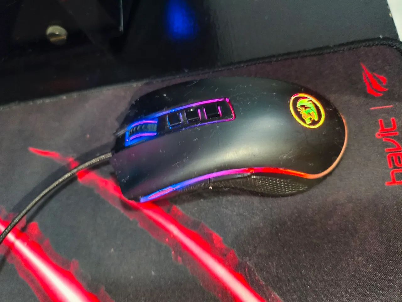 KIT TECLADO GAMER E MOUSE GAMER COM RGB  - Foto 2