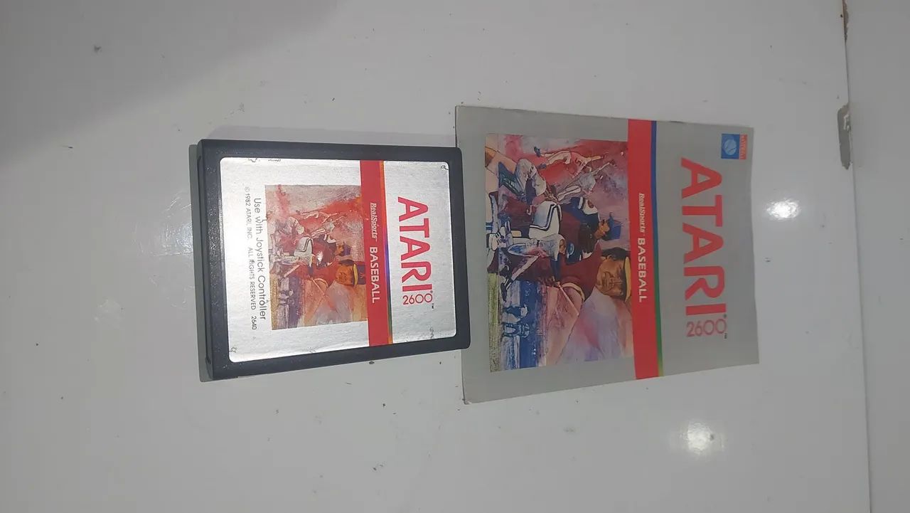 Cartucho atari 2600 baseball
