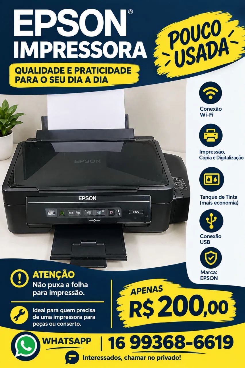 Impressora Epson  - Foto 4