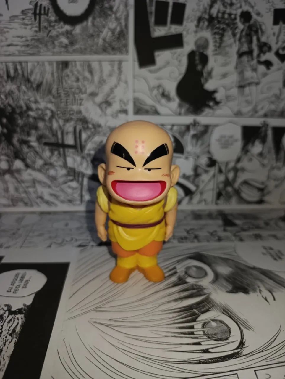 OPORTUNIDADE | Boneco Estatua Kuririn Dragon Ball Z Classico Premium - Foto 3