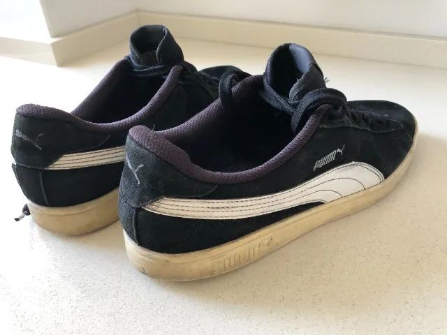 Tênis Puma Smash V2 - Couro Natural - Tam. 44 (12 Us) - Foto 4