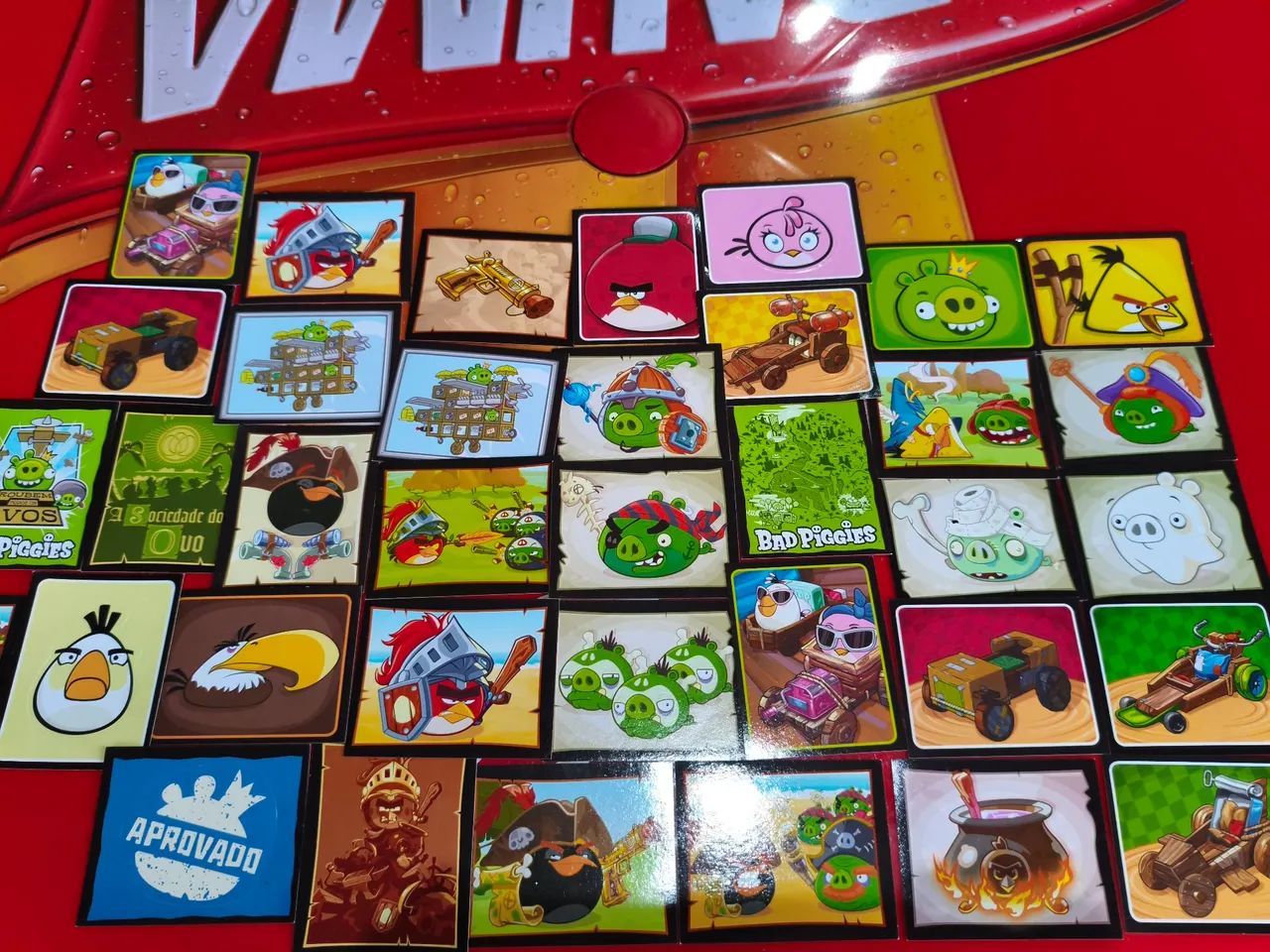 Figurinhas colecionáveis do Angry Birds - Foto 4