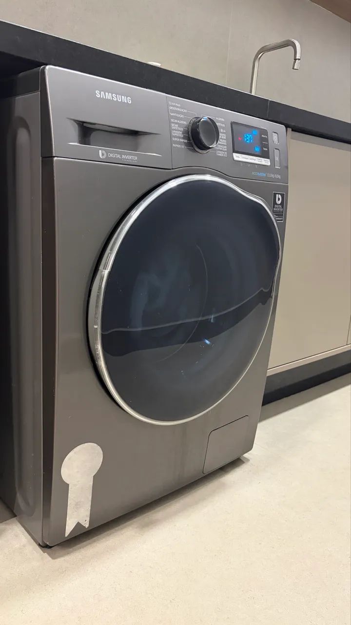 Lava e seca Samsung Ecobubble 11kg - Foto 4