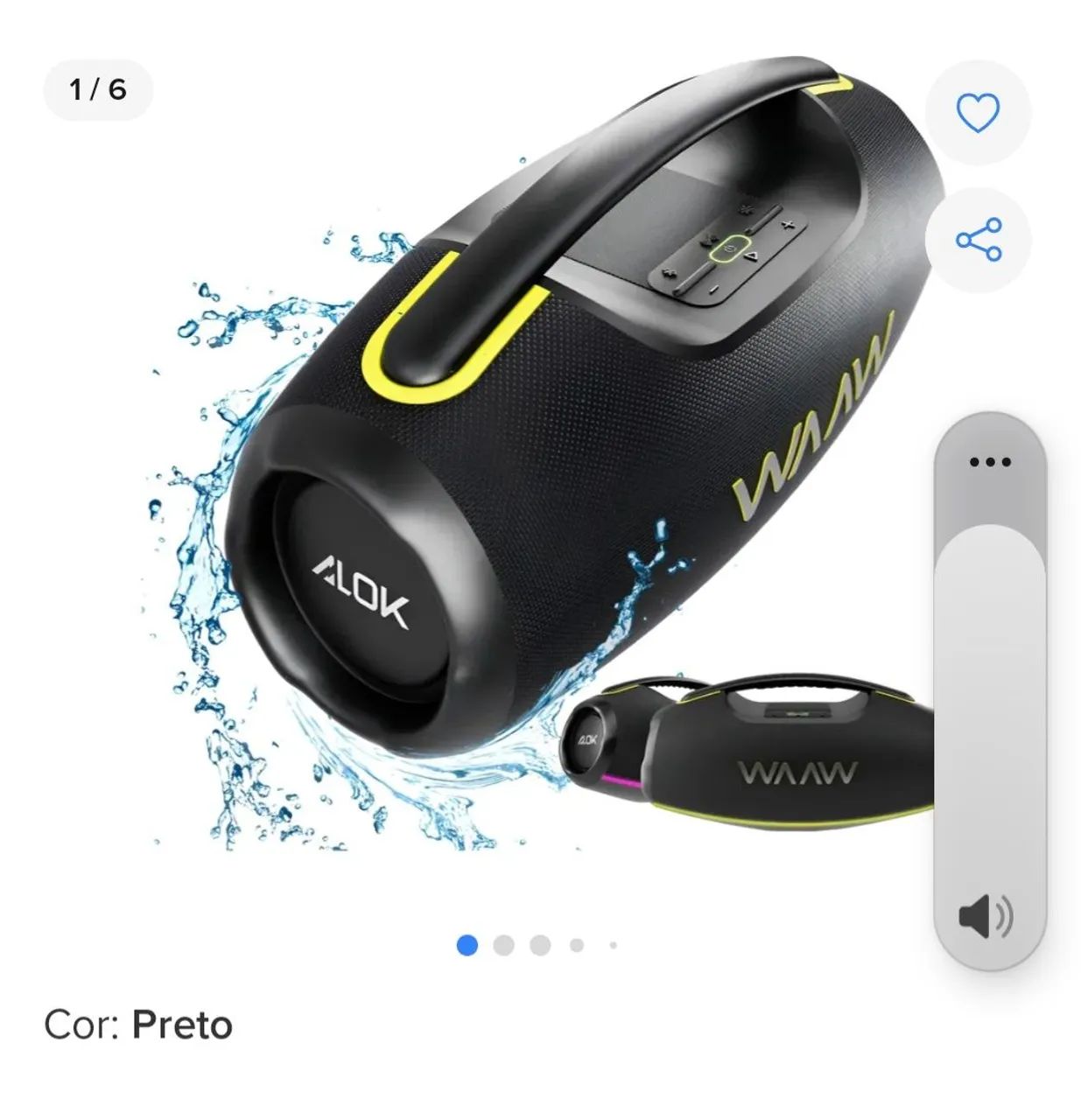 Caixa de som alok - Foto 2