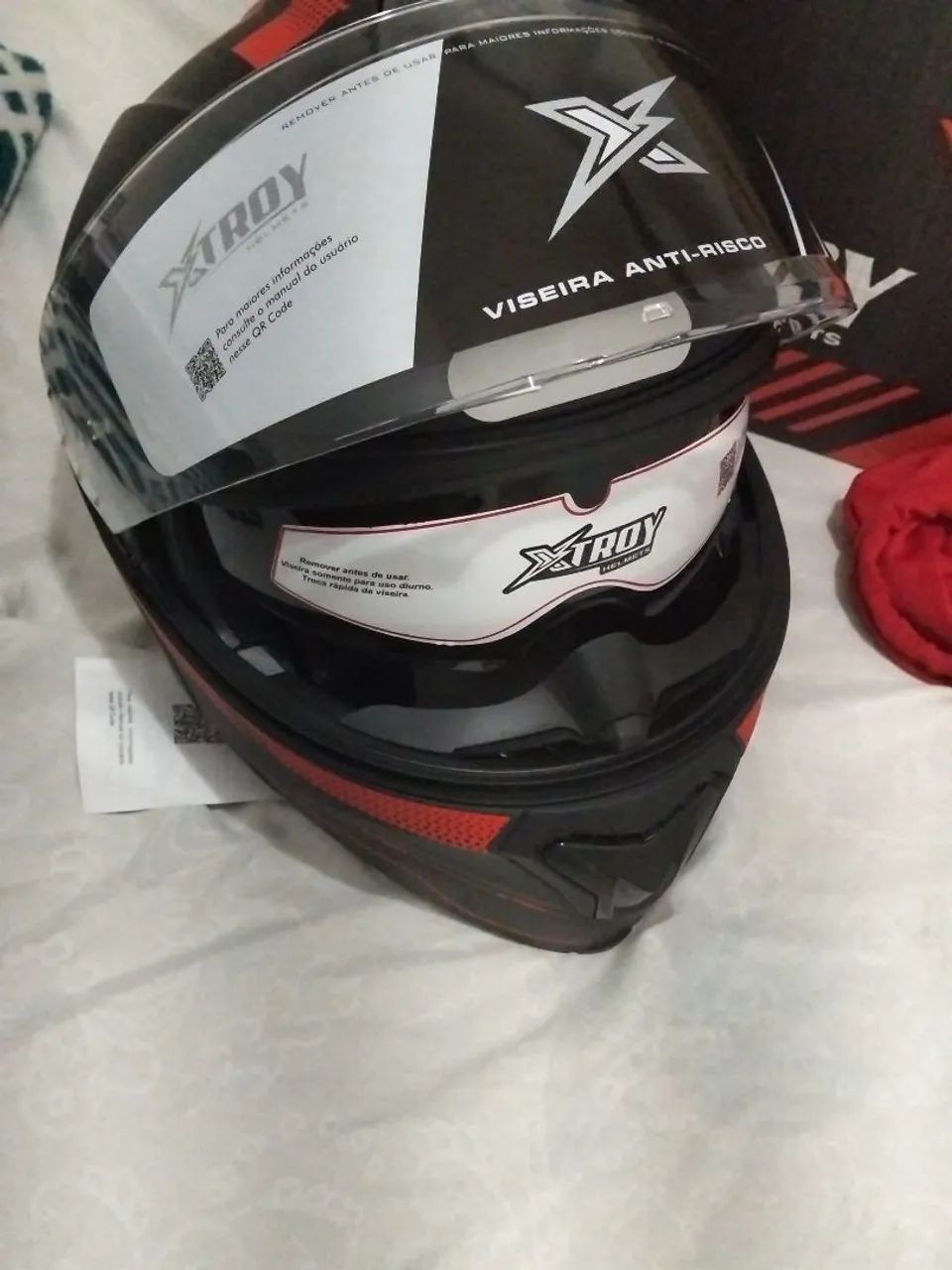 Capacete de moto 2 em 1. - Foto 2