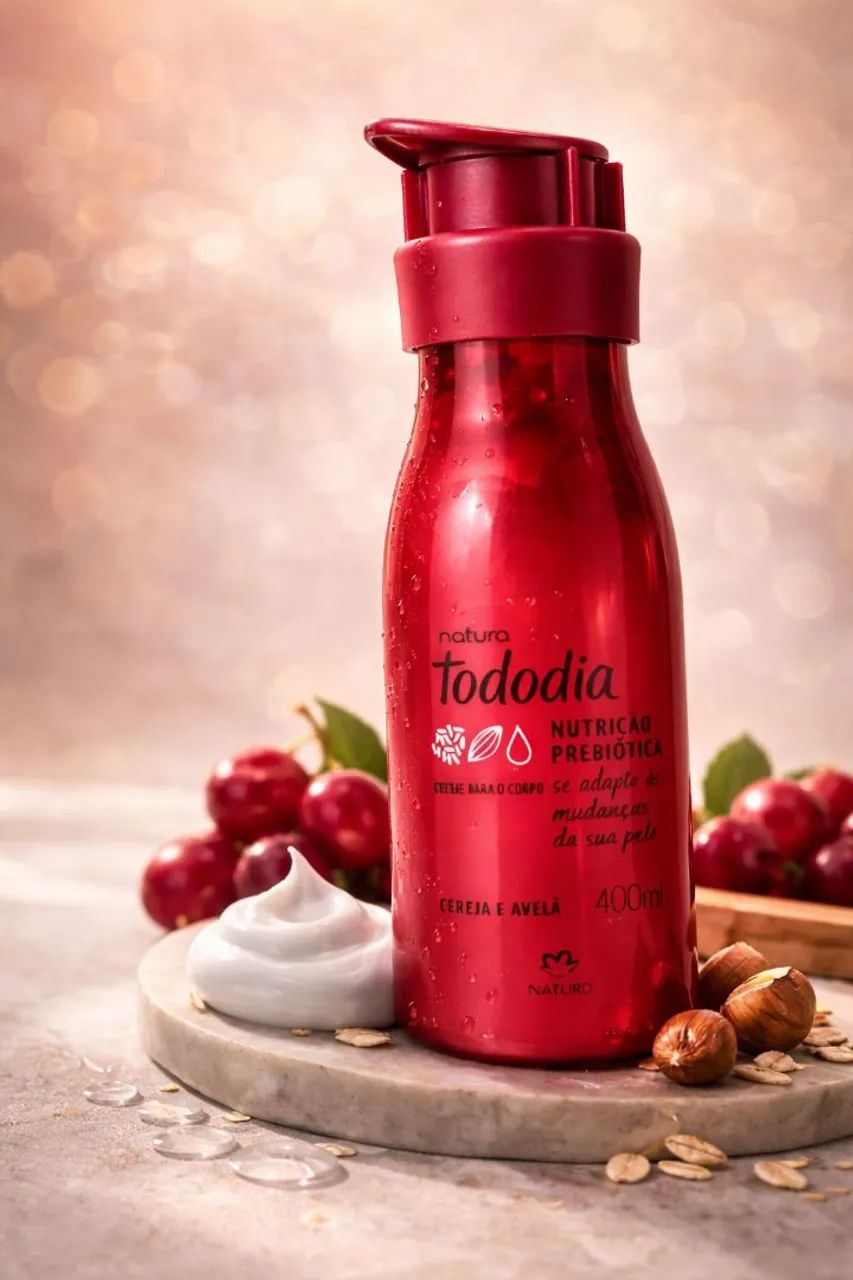 Tododia Corpo Cereja e Avelã 400ml  - Foto 2
