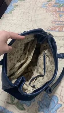 Bolsa azul marinho - Foto 3