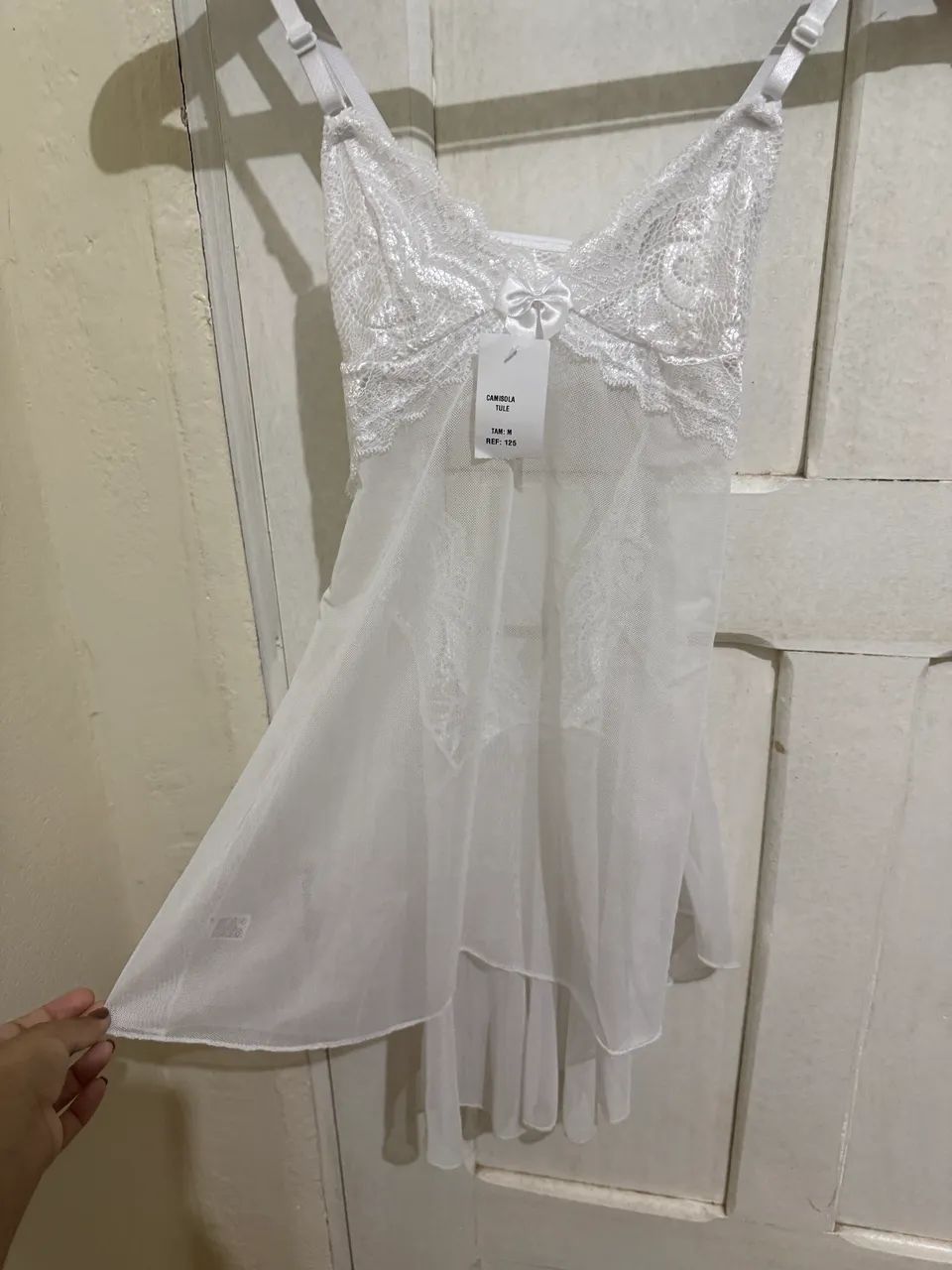 camisola de tule branca  - Foto 5