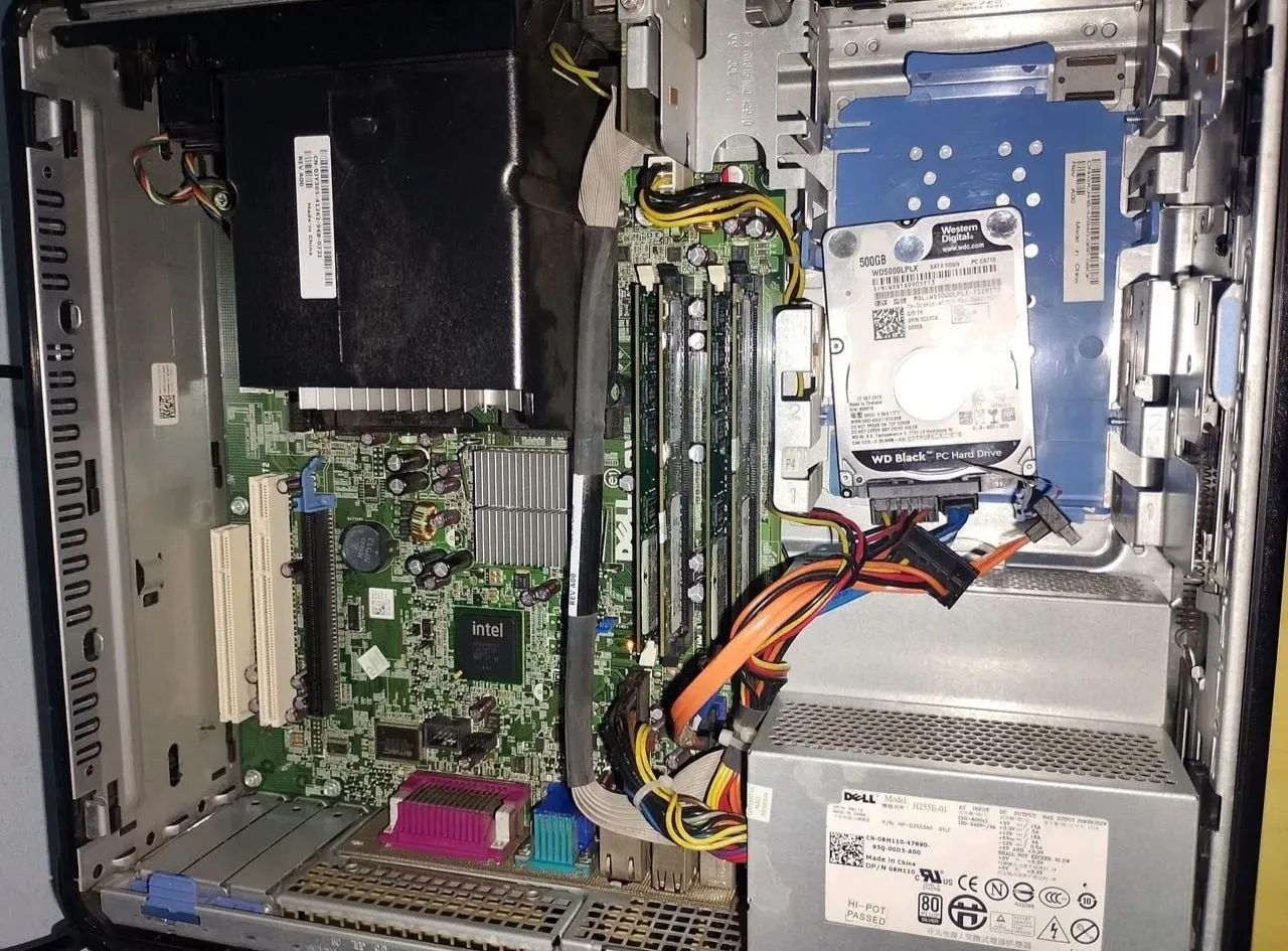 10 CPU funcionando com HD