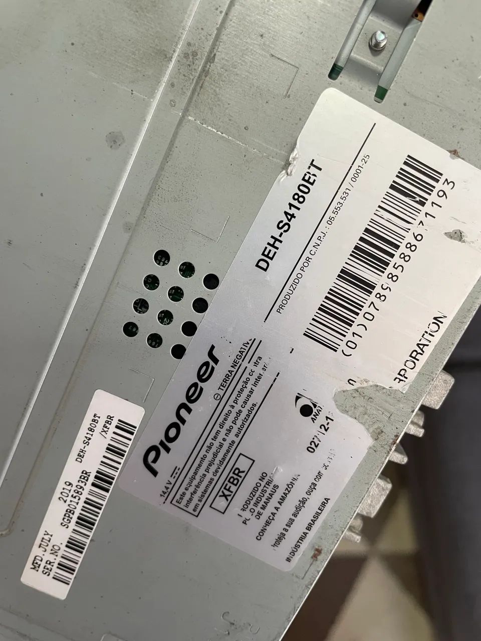 Pioneer DEH-S4180BT com Bluetooth  - Foto 3