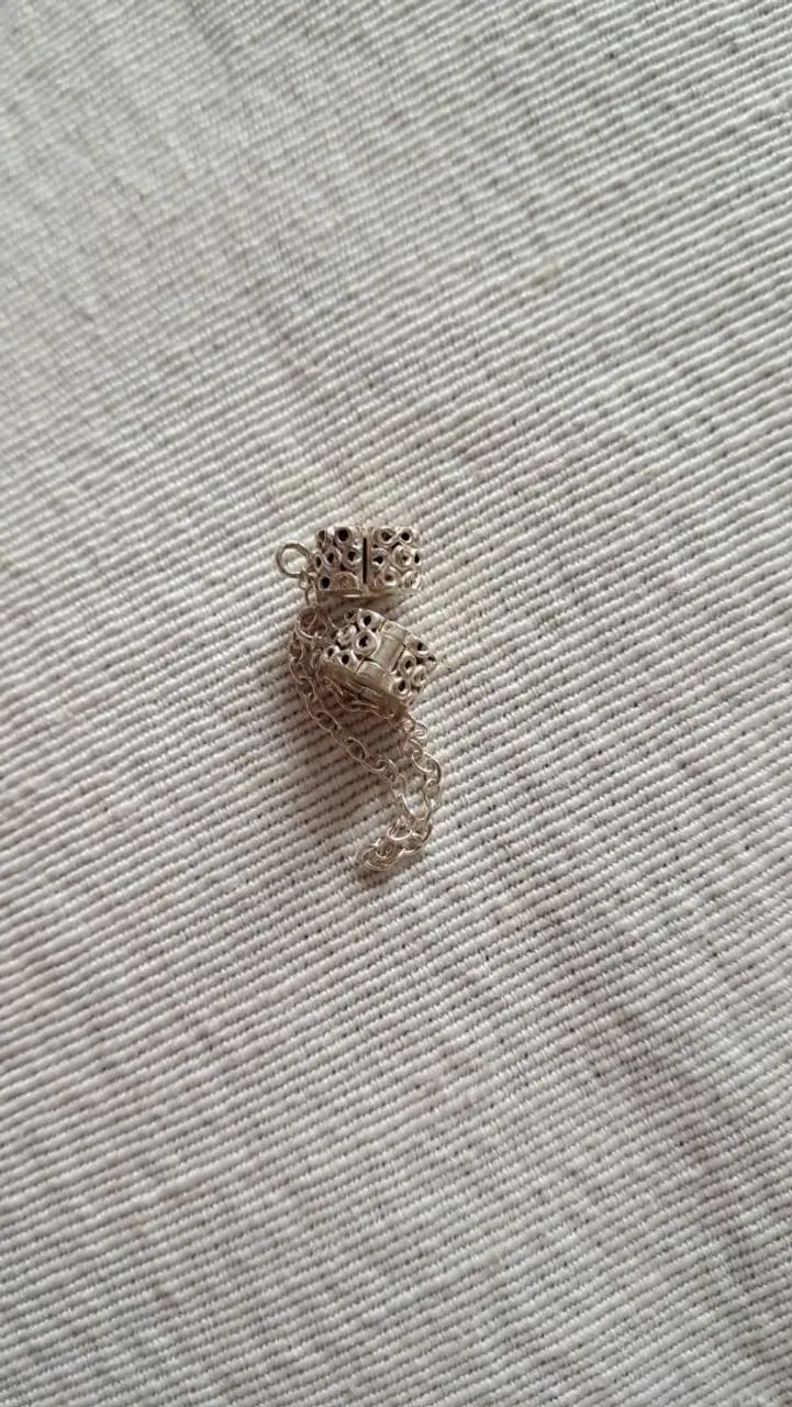 Pulseira 18 cm pandora com trava em prata  - Foto 5