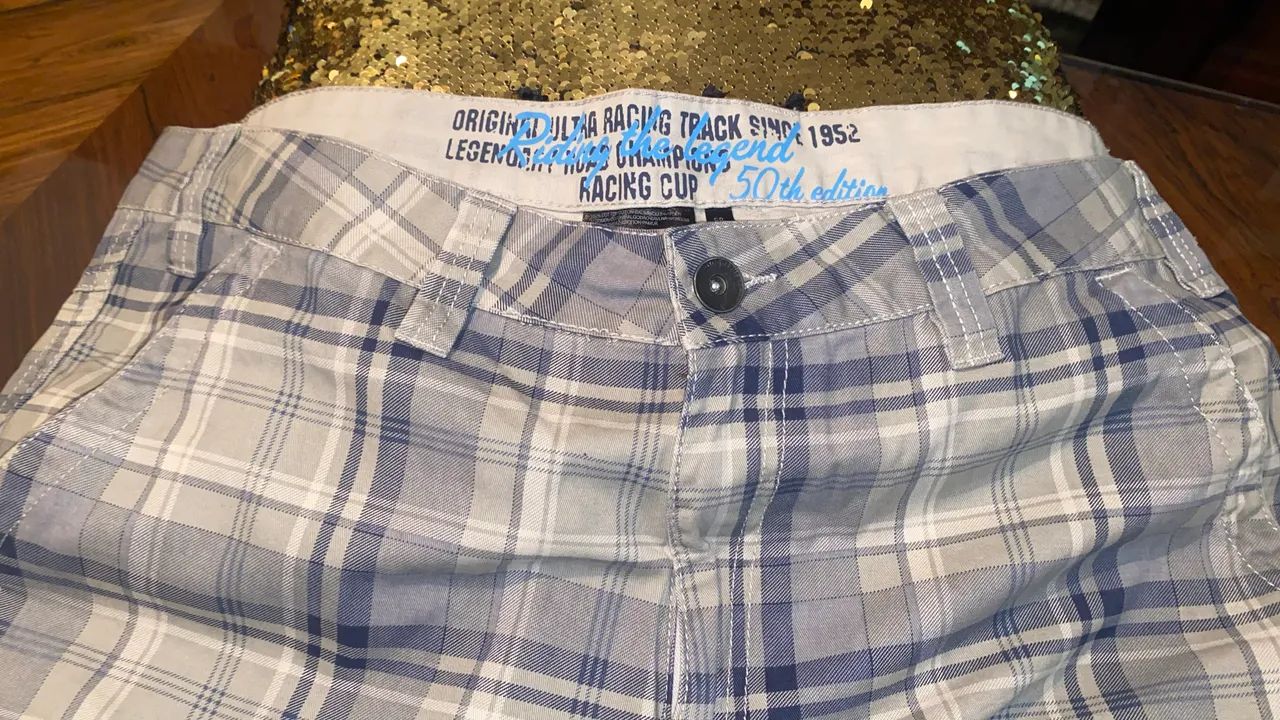 Bermuda Masculina Cargo Xadrez  - Foto 5
