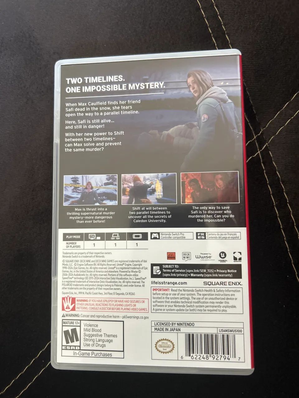 JOGO LIFE IS STRANGE DOUBLE EXPOSURE - Foto 2