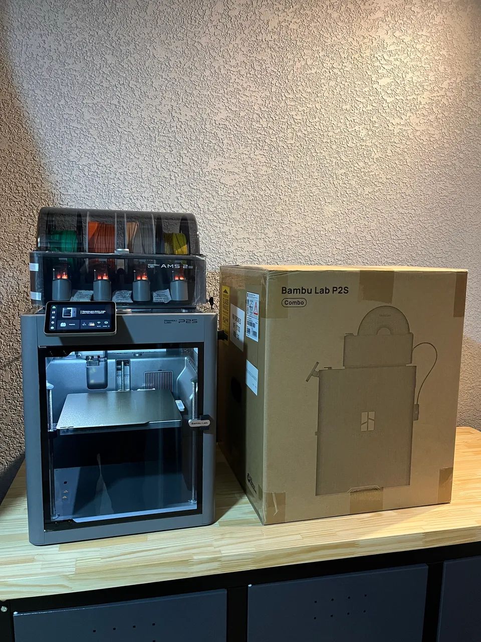 Impressora 3D Bambu Lab P2S + AMS 2 