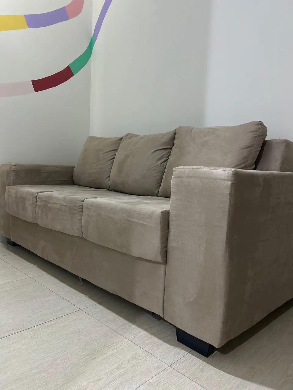 Sofá 3 lugares em ótimo estado - Foto 2